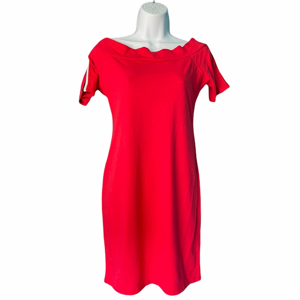 Red Casual comfy dress